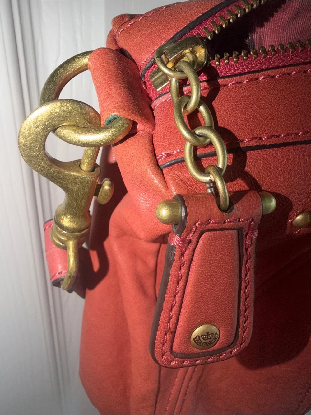 Juicy Couture structured pink